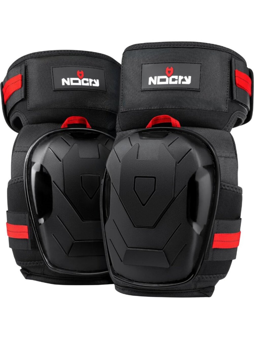 NoCry Professional Gel Knee Pads for Work — Heavy Duty Anti-Slip Cap, Extra